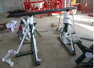 Cable jack stand _cable stands_wire reel stand